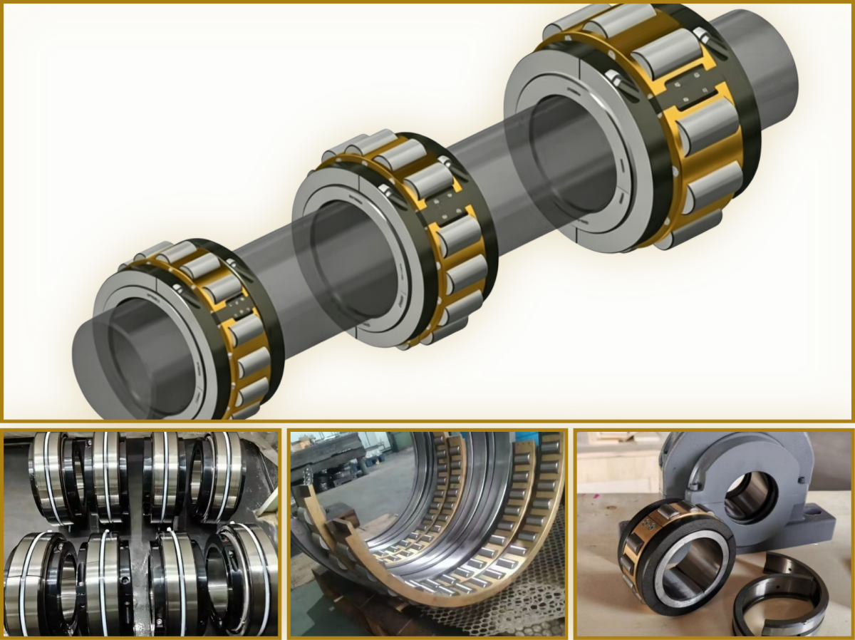 CJ Heavy Bearings Supply Factory-Custom Split Roller Bearings & Housings